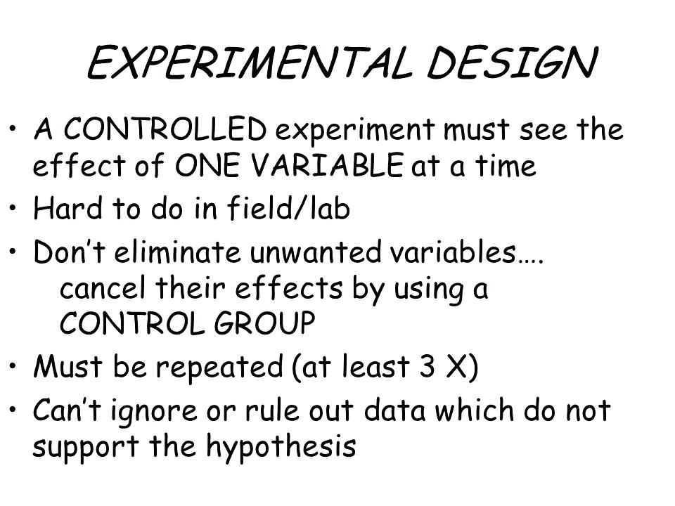 Analyzing Experimental Design Worksheet Answers â Streamclean Info